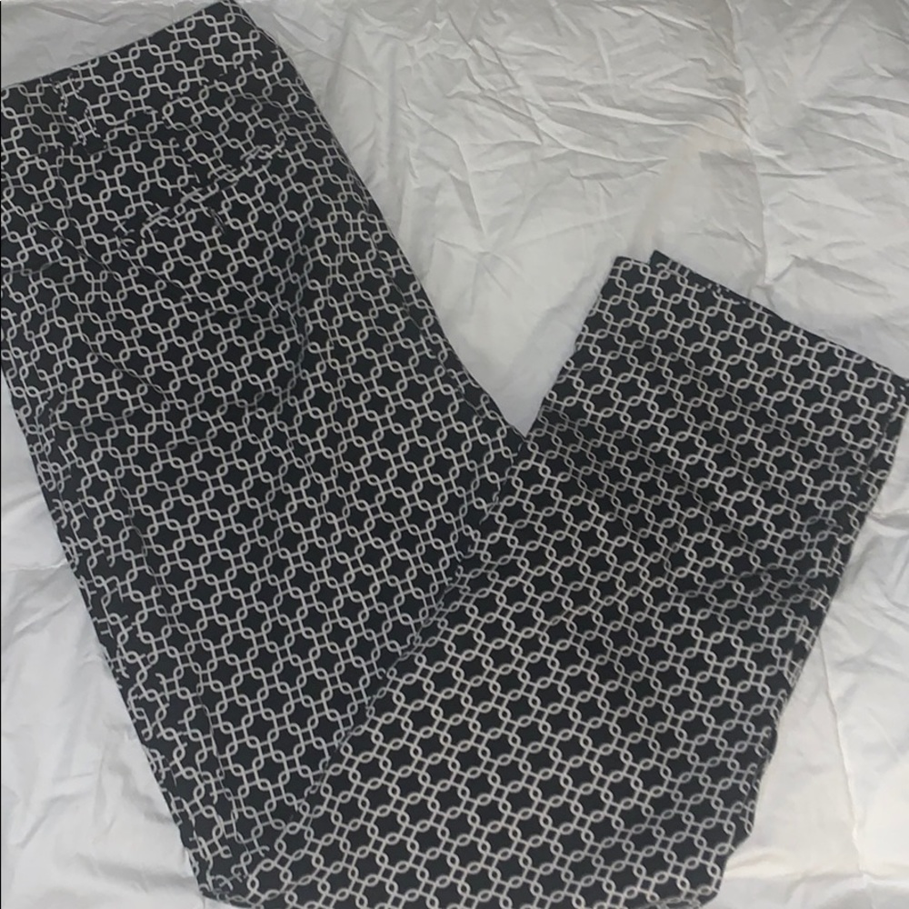 Fun black dress pants!